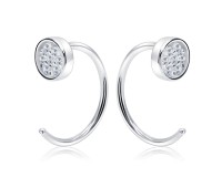 Beautiful Style Silver Earring STS-5806